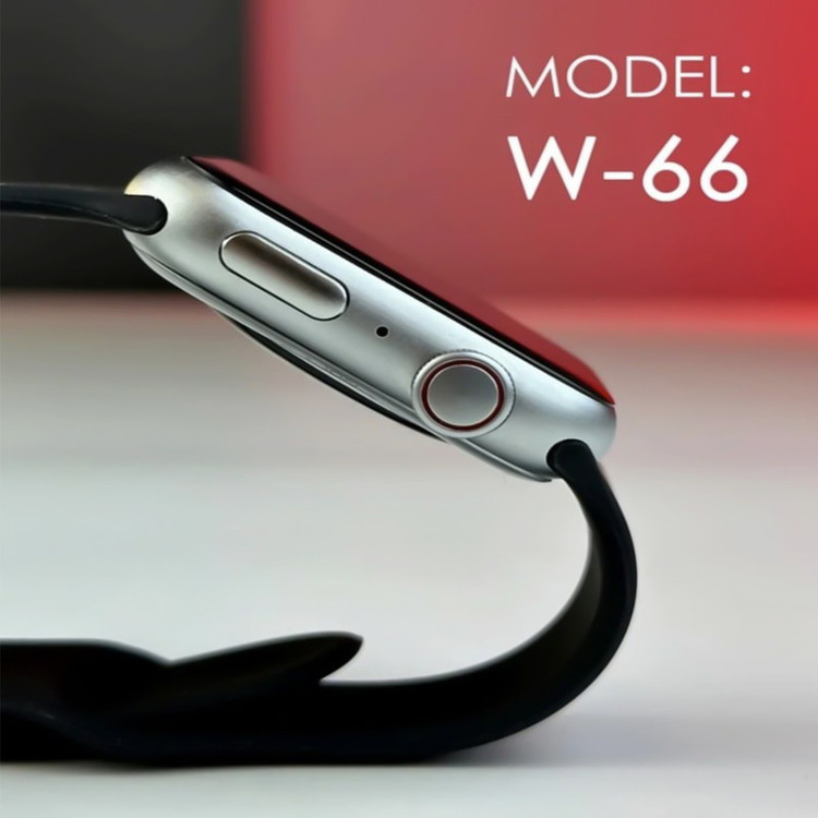 ساعت هوشمند مازارس مدل W66 سایز 44mm به همراه بند اضافه