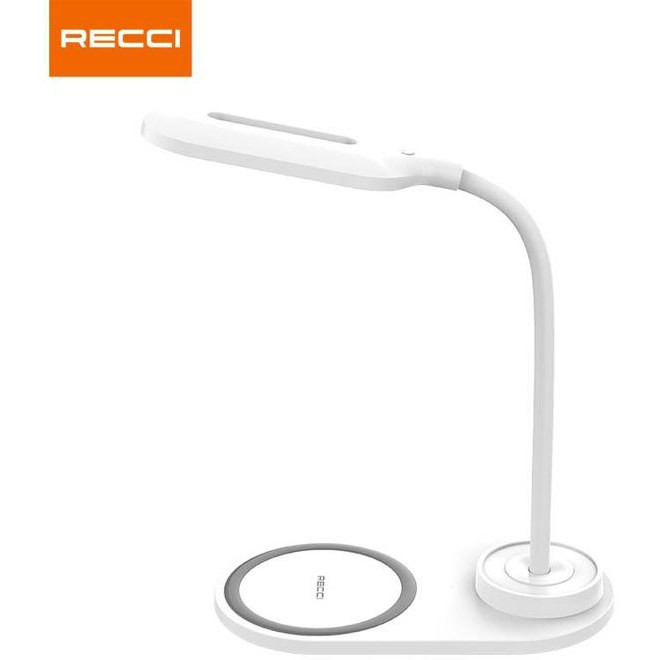 چراغ و شارژر وایرلس رومیزی رسی RECCI Desktop Wireless Charging Lamp RLS-L08