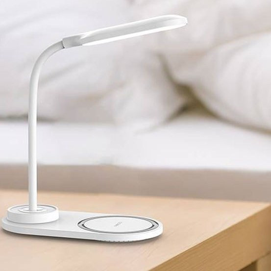 چراغ و شارژر وایرلس رومیزی رسی RECCI Desktop Wireless Charging Lamp RLS-L08