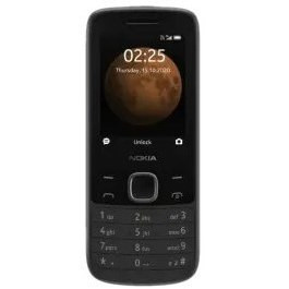 گوشی نوکیا 225 4G | حافظه 128 مگابایت ا (18 ماه گارانتی شرکتی) - مشکی / با کد فعال سازی