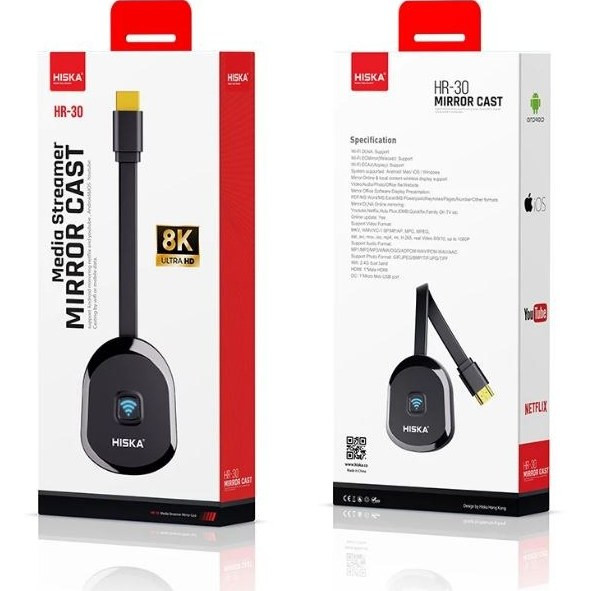 دانگل HDMI هیسکا مدل HR-30