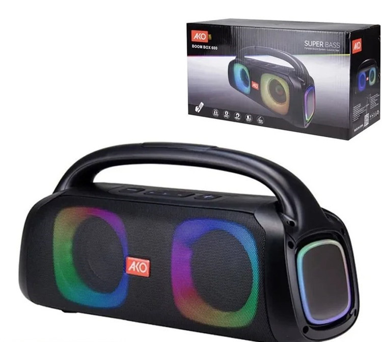 اسپیکر بلوتوثی قابل حمل آکو مدل Boom Box 600